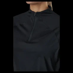 Hot Puma Golf Mesh 1/4 Zip Black Svart