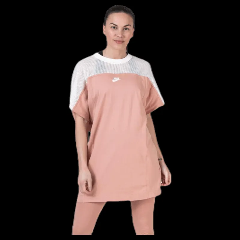 Hot Nike Mesh Dress Red Rosa