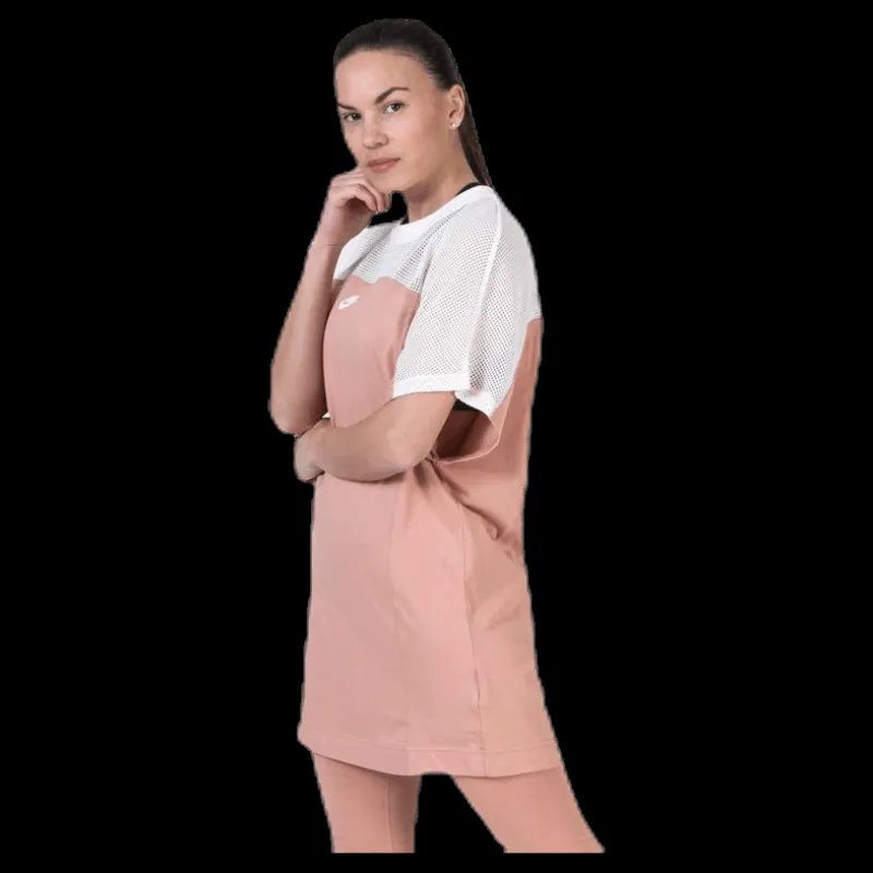 Hot Nike Mesh Dress Red Rosa