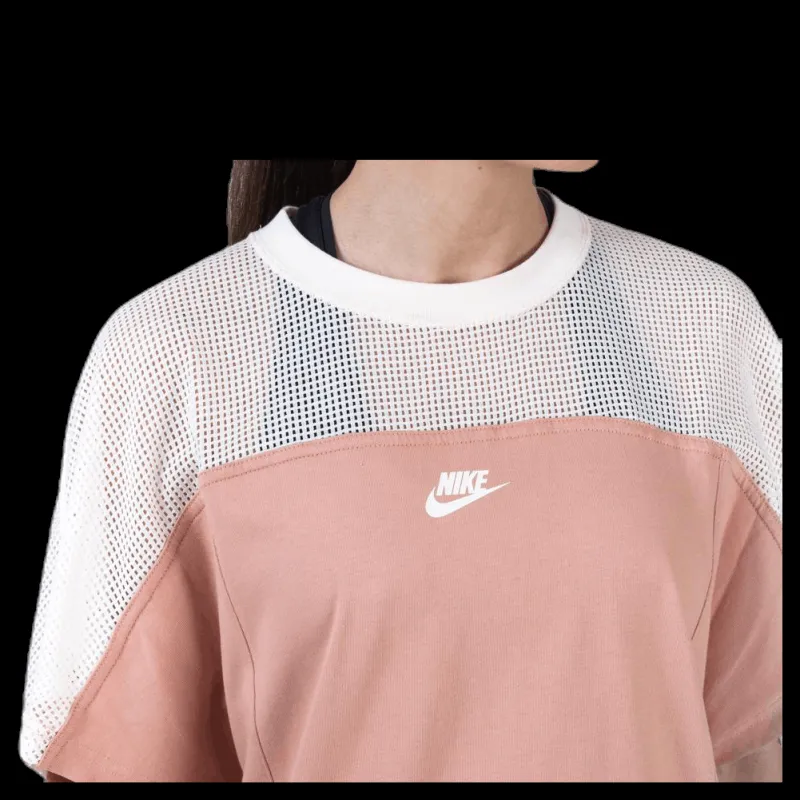Hot Nike Mesh Dress Red Rosa