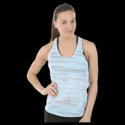 Puma Mesh It Up Layer Tank Blue/Patterned Blå och Mönstrad