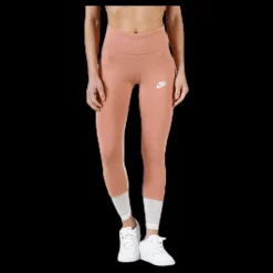 Clearance Nike Mesh Legging Red Röd