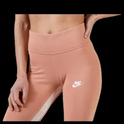 Clearance Nike Mesh Legging Red Röd