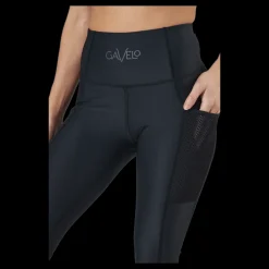 Gavelo Mesh Pocket Leggings Black Svart
