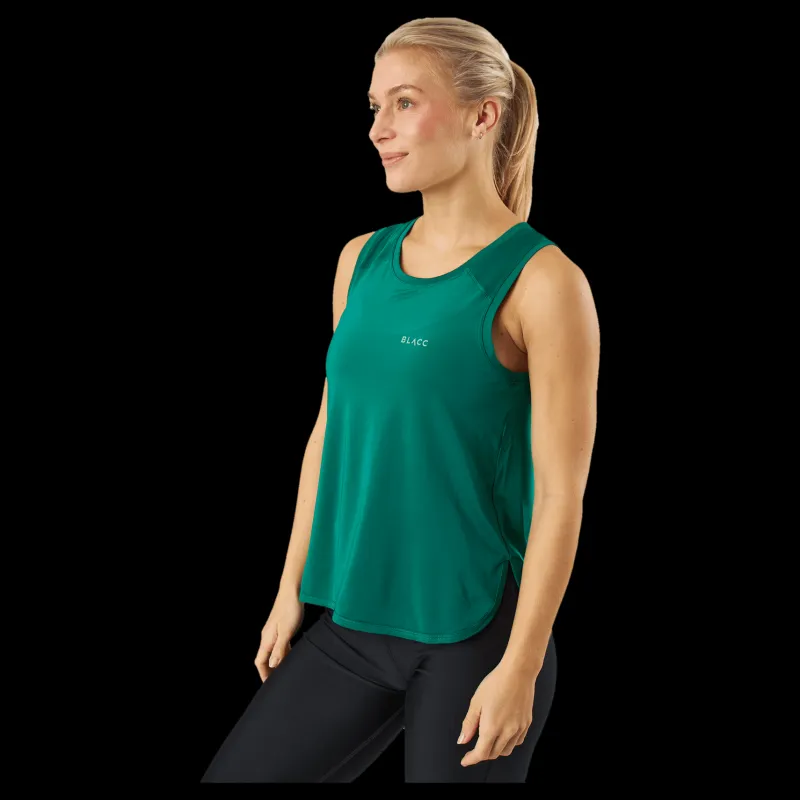 Outlet BLACC Mesh Tank Top Green / Green Grön