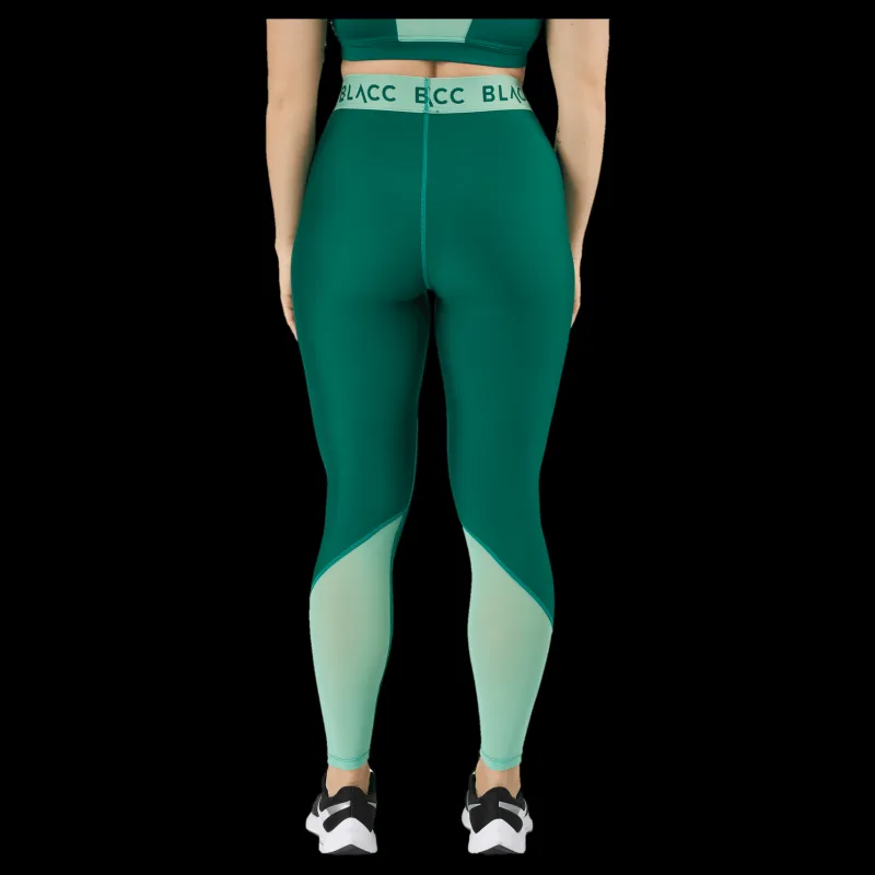 BLACC Mesh Tights Green / Green Grön Clearance