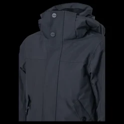 ColourWear Met Parka Jr Antracithe Blå Clearance