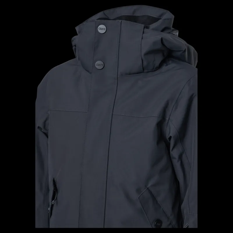 ColourWear Met Parka Jr Antracithe Blå Clearance