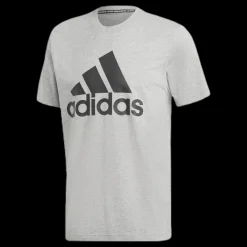 Best adidas Mh Bos Tee Medium Grey Heather / Black Grå