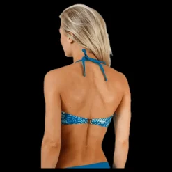 Abecita Miami, Twisted Bandeau Blue Blå