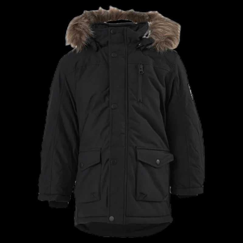 Name It Mibis Parka Jacket Pb Black Svart Sale