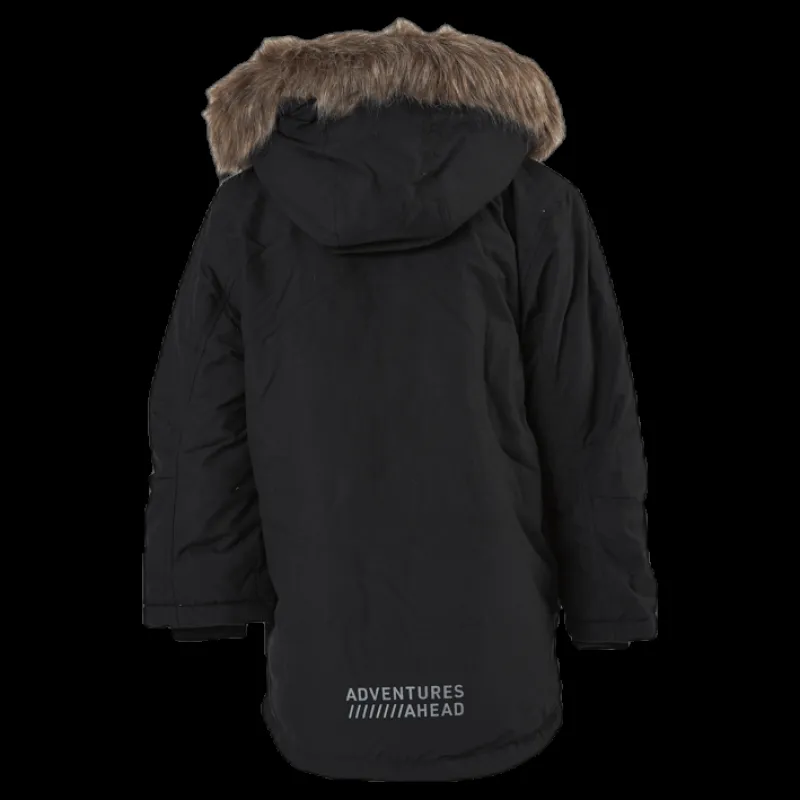 Name It Mibis Parka Jacket Pb Black Svart Sale