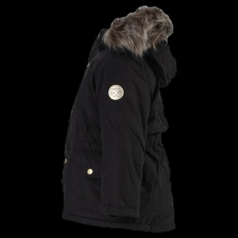 Name It Mibis Parka Jacket Pb Black Svart