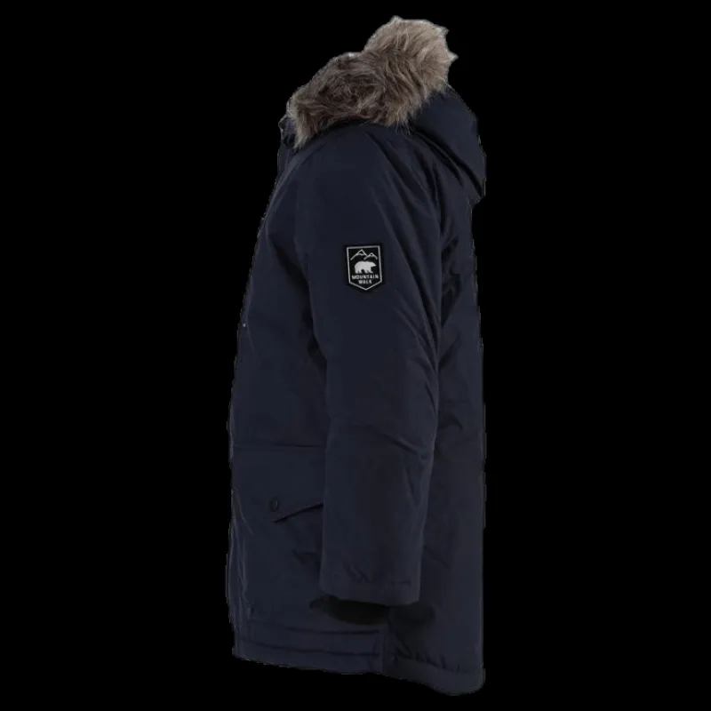 Online Name It Mibis Parka Jacket Pb Blue Blå