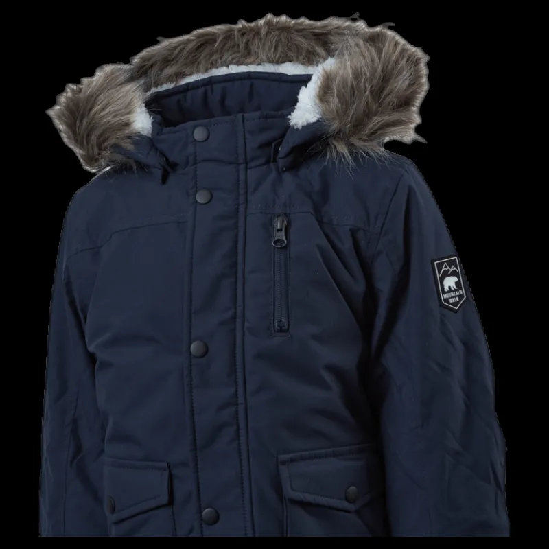 Name It Mibis Parka Jacket Pb Blue Blå Best