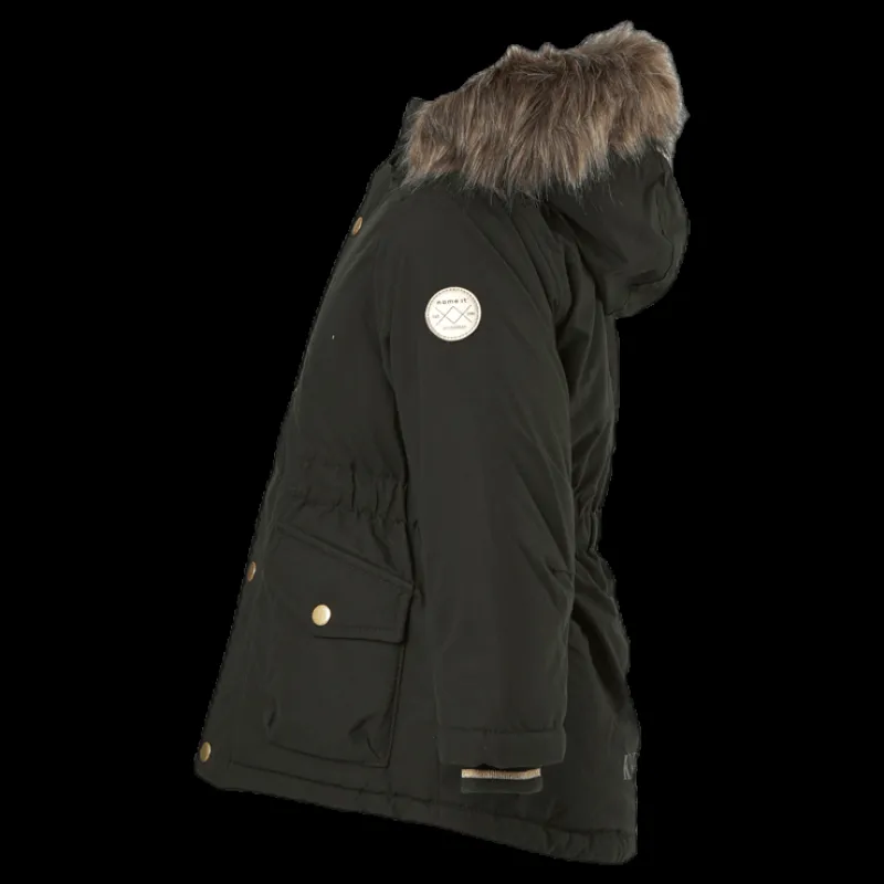 Discount Name It Mibis Parka Jacket Pb Brown Brun