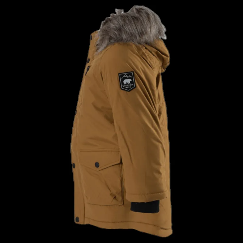 Name It Mibis Parka Jacket Pb Brown Brun Clearance