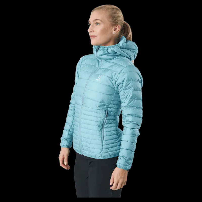 Haglöfs Micro Nordic Down Hood Frost Blue Blå Hot