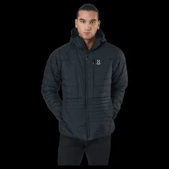 Haglöfs Micro Nordic Down Hood True Black Svart Clearance