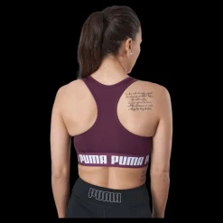 Puma Mid Impact Strong Bra Lila Sale