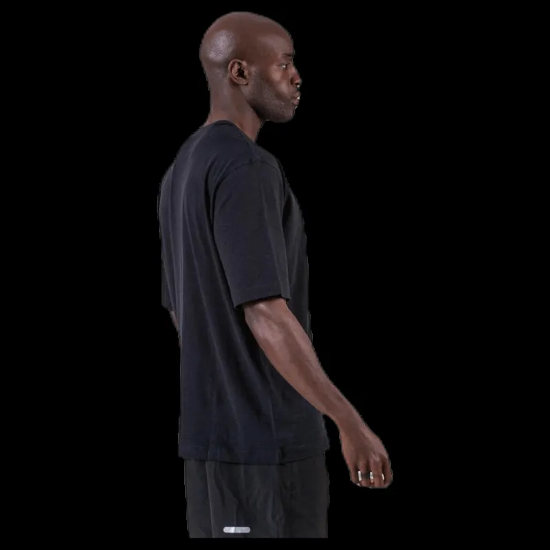 Resteröds Mid Sleeve Solid Black Svart Clearance