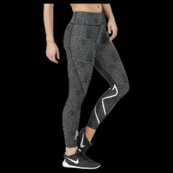 2XU Mid-Rise Compression Print Tights W White/Black Vit och Svart New