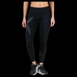 2XU Mid-Rise Compression Tights Black/Grey Svart och Grå Discount