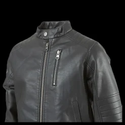 Online Name It Mike Faux Leather Jacket Black Svart
