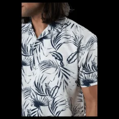 Jack & Jones Mike Shirt Ss Plain White Vit Sale