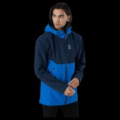 Online Haglöfs Mila Rain Jacket Blå