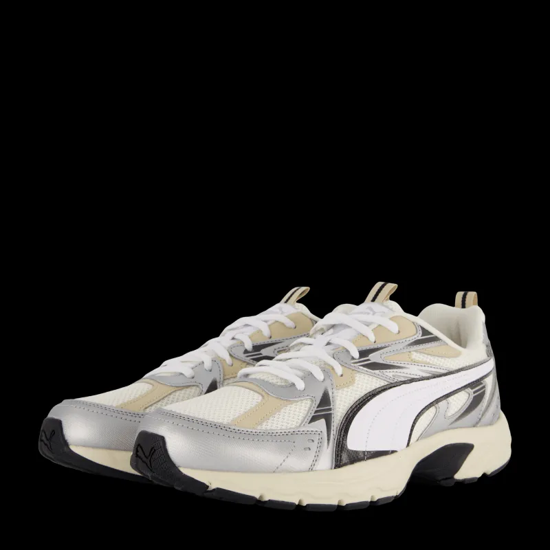 Puma Milenio Tech Warm White- White- Sil Silver Outlet