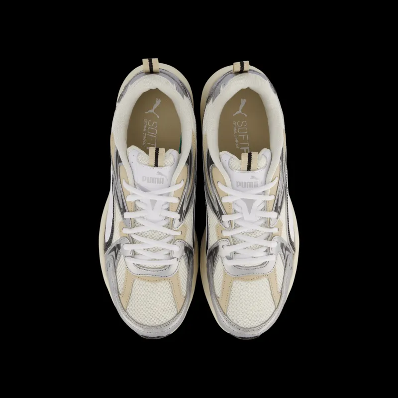 Puma Milenio Tech Warm White- White- Sil Silver Outlet