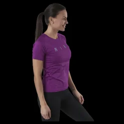 Best Nike Miler Run Division Top SS Purple Lila