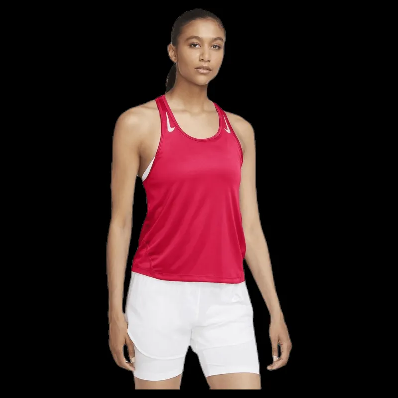 Sale Nike Miler Tank Racer Grey/Silver Röd