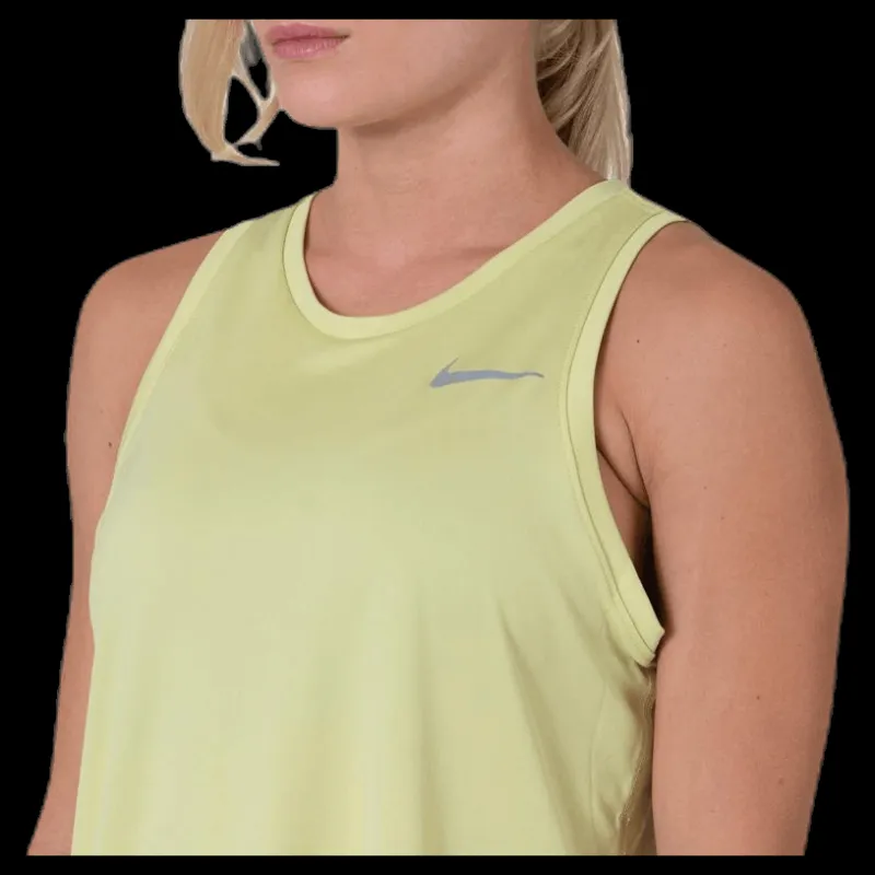 Sale Nike Miler Tank Yellow Gul