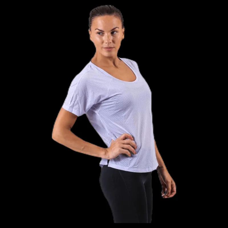 Nike Miler Top SS Breathe Blue Blå Clearance