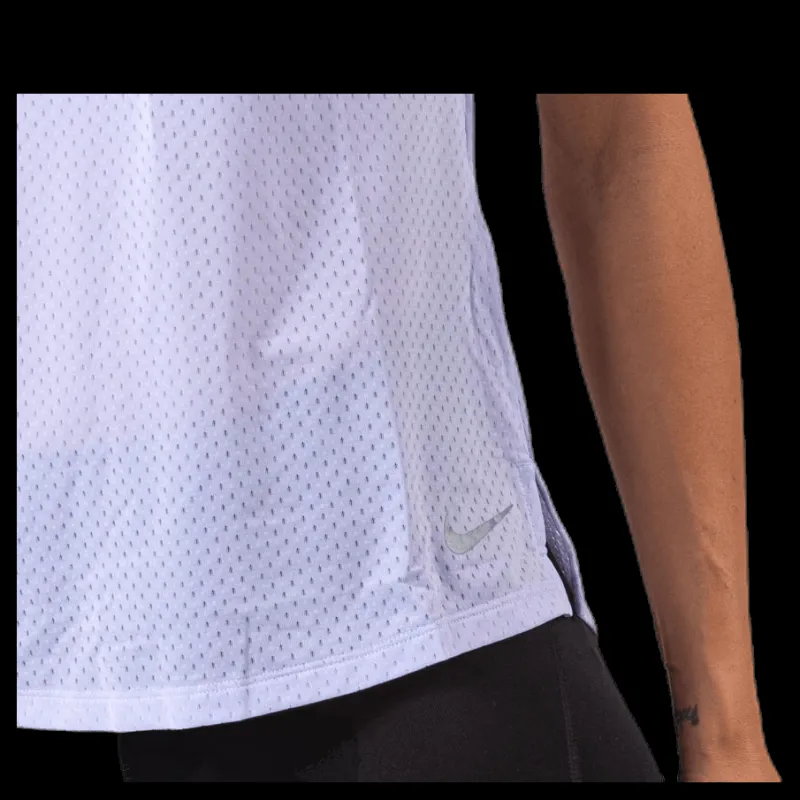 Nike Miler Top SS Breathe Blue Blå Clearance
