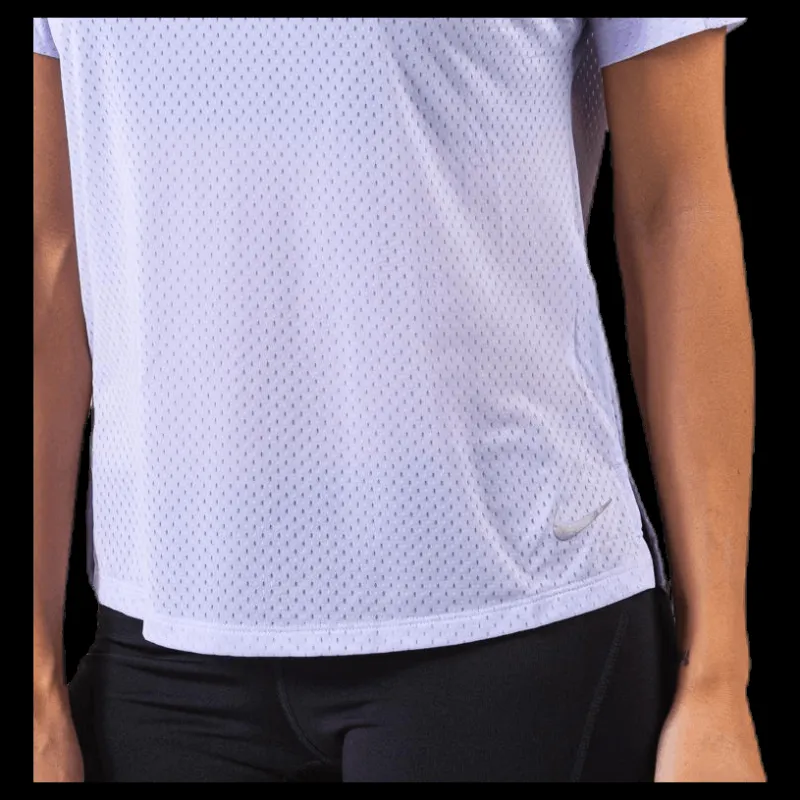 Nike Miler Top SS Breathe Blue Blå Clearance
