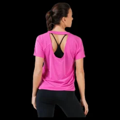 Nike Miler Top SS Breathe Purple Rosa Discount