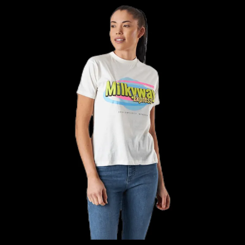 Hot Svea Milkyway Tee White Vit