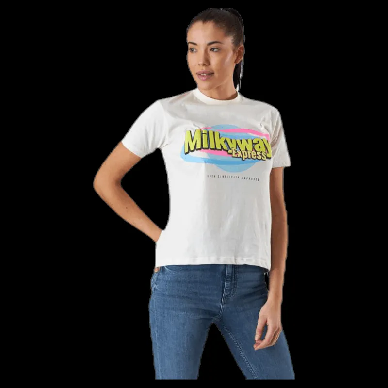 Hot Svea Milkyway Tee White Vit