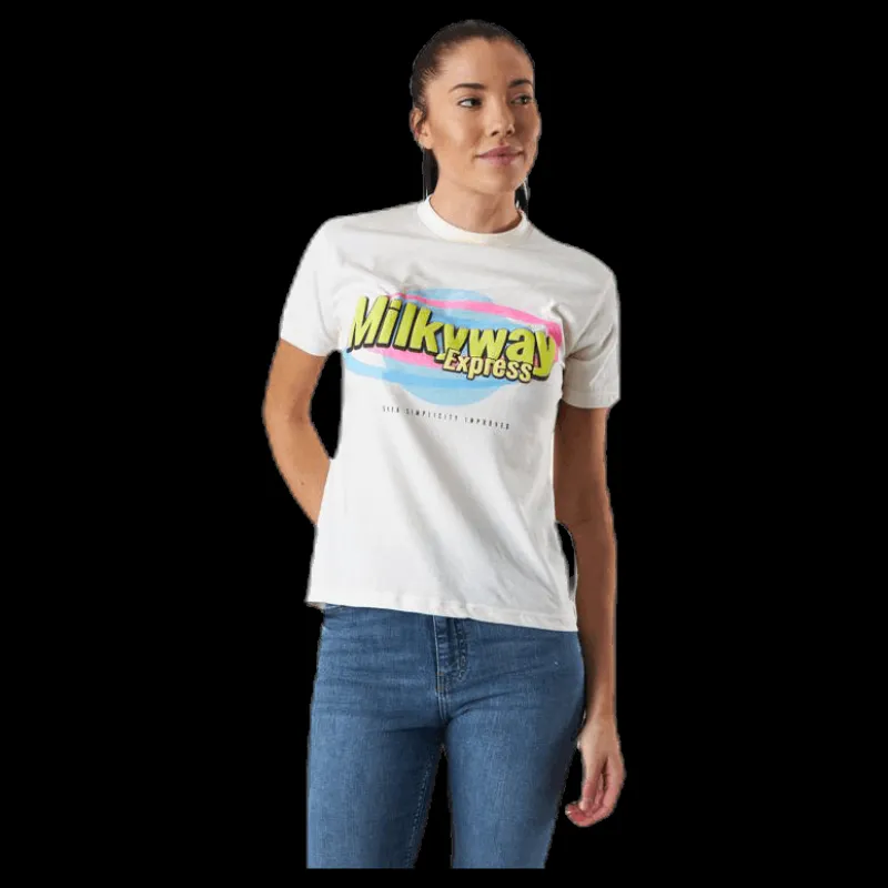 Hot Svea Milkyway Tee White Vit