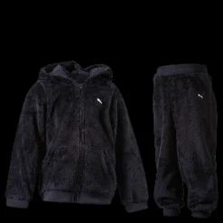 Puma Minicats Sherpa Jogger Black Svart New