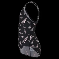 Outlet Speedo Minnie Mouse Allover Medalist Black Svart