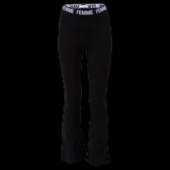Name It Mira Bootcut Pant Black Svart Outlet