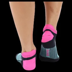 Discount Norfolk Mirenda Thin Running Sock Low-cut Pink/Black Rosa och Svart