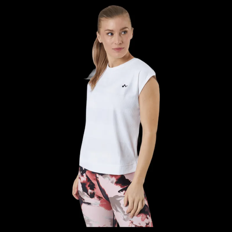 Discount Only Play Miria Sl Train Tee White Vit