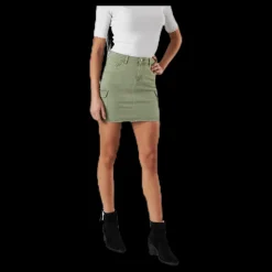 Only Missouri Life Rg Cargo Skirt Green Grön Clearance