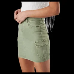 Only Missouri Life Rg Cargo Skirt Green Grön Clearance