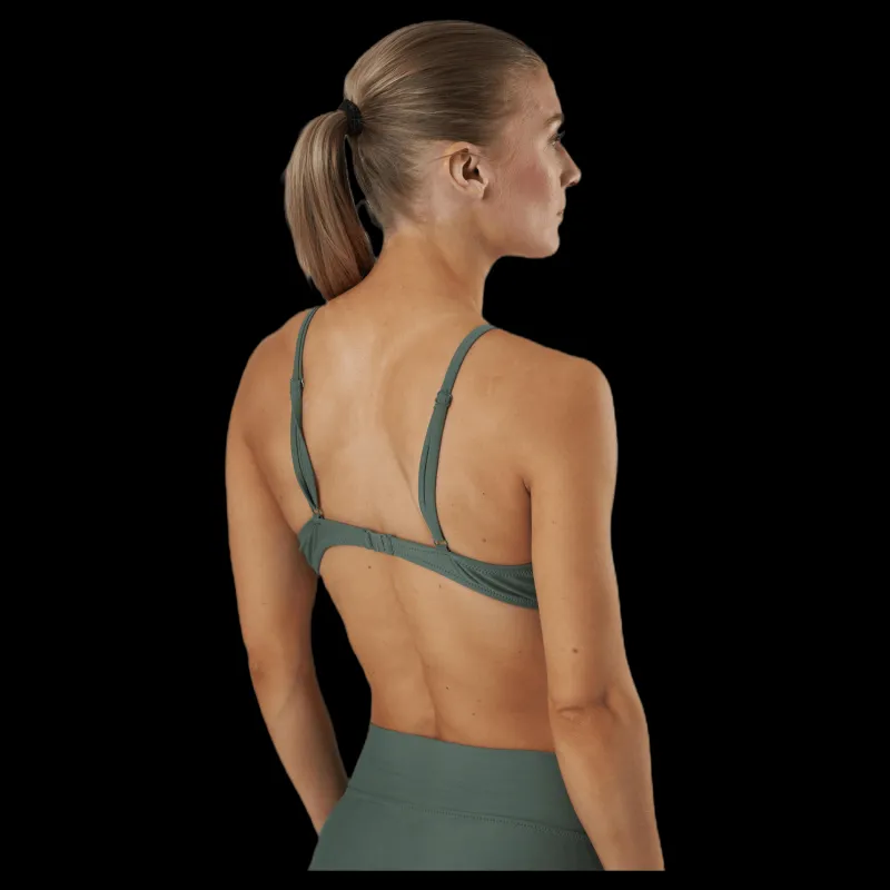 Hot Waikani Beachwear Missy Bra Green Grön